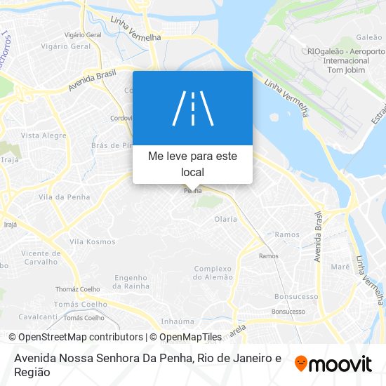 Avenida Nossa Senhora Da Penha mapa