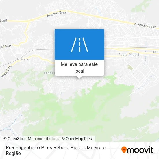 Rua Engenheiro Pires Rebelo mapa