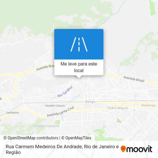 Rua Carmem Medeiros De Andrade mapa
