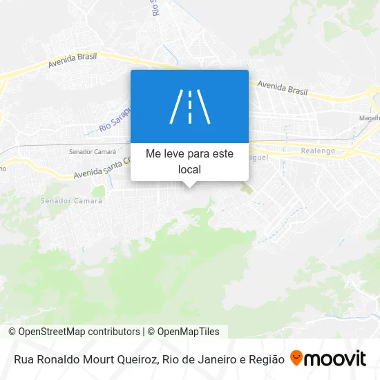 Rua Ronaldo Mourt Queiroz mapa