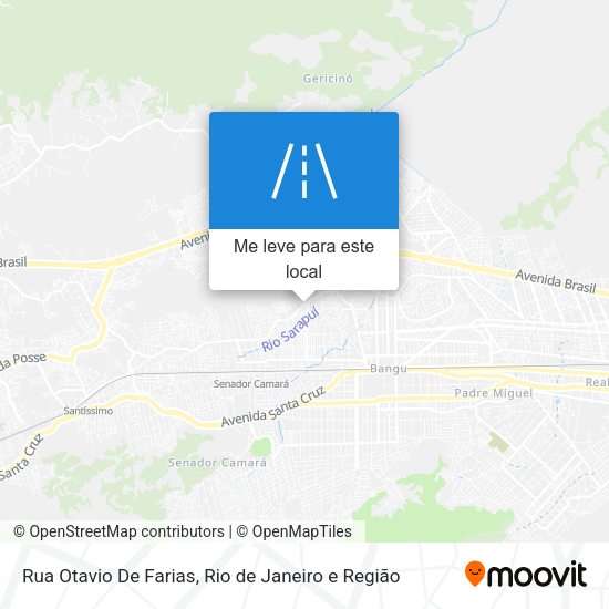 Rua Otavio De Farias mapa
