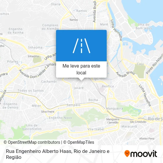 Rua Engenheiro Alberto Haas mapa
