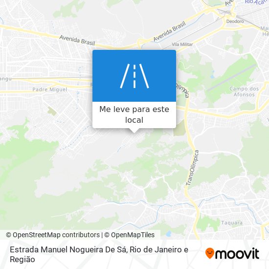 Estrada Manuel Nogueira De Sá mapa