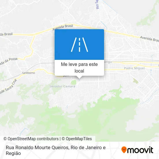 Rua Ronaldo Mourte Queiros mapa