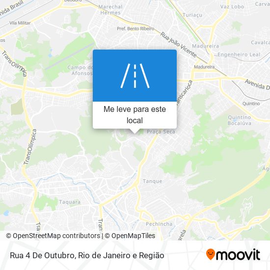 Rua 4 De Outubro mapa