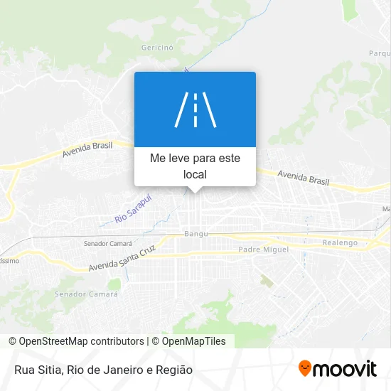 Rua Sitia mapa