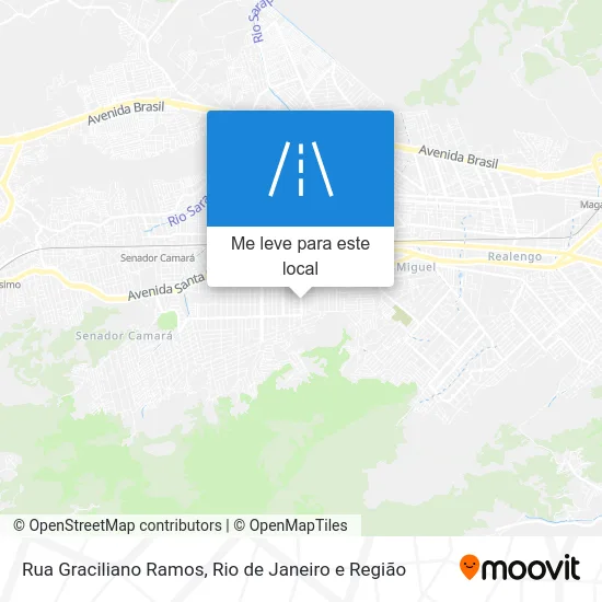 Rua Graciliano Ramos mapa