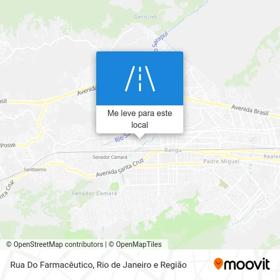 Rua Do Farmacêutico mapa