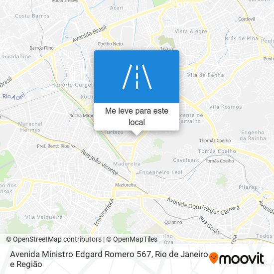 Avenida Ministro Edgard Romero 567 mapa