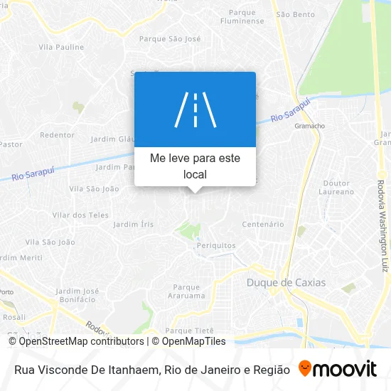 Rua Visconde De Itanhaem mapa