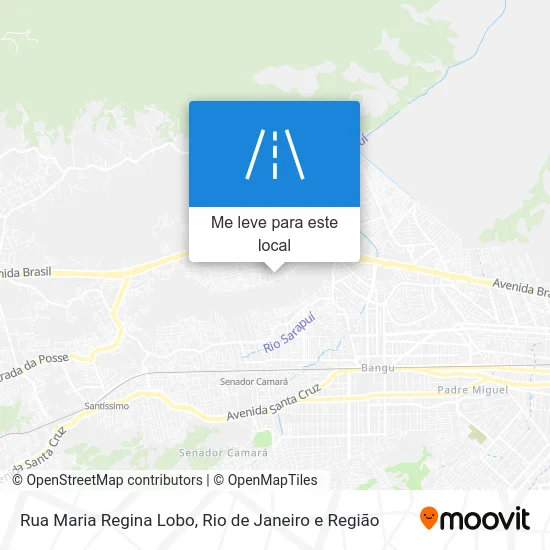 Rua Maria Regina Lobo mapa