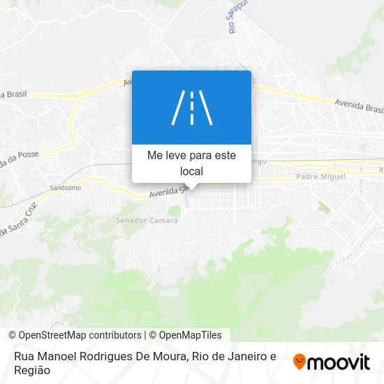 Rua Manoel Rodrigues De Moura mapa