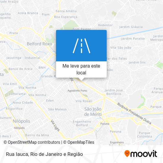 Rua Iauca mapa