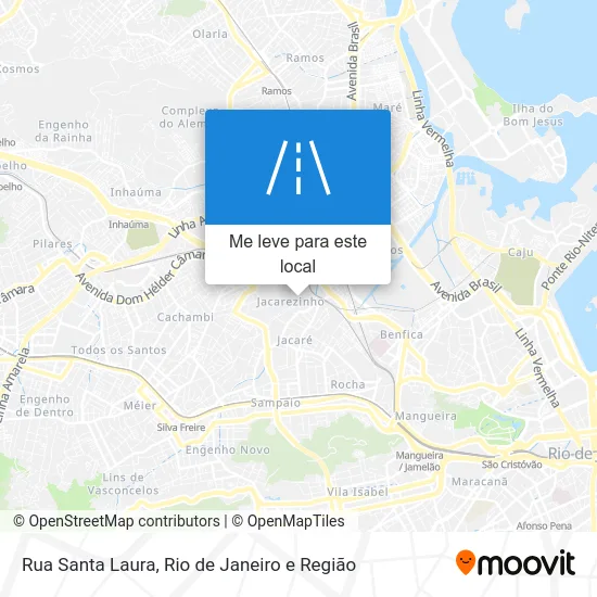 Rua Santa Laura mapa