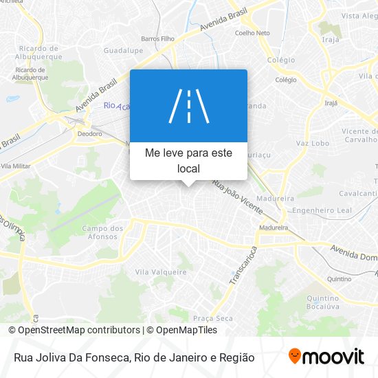 Rua Joliva Da Fonseca mapa