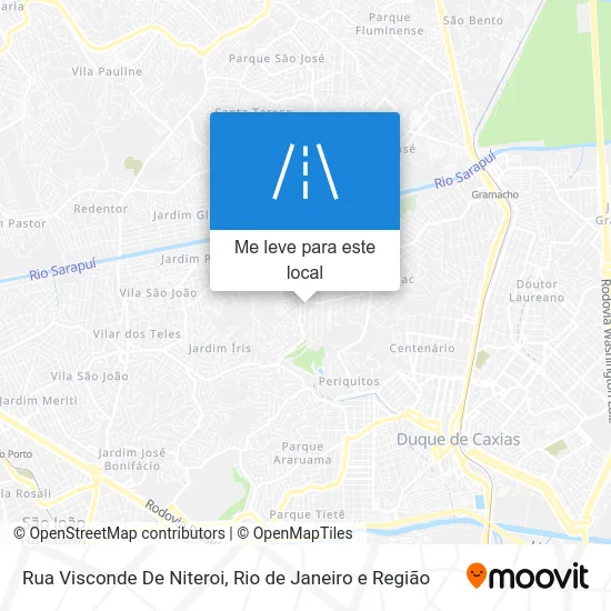 Rua Visconde De Niteroi mapa