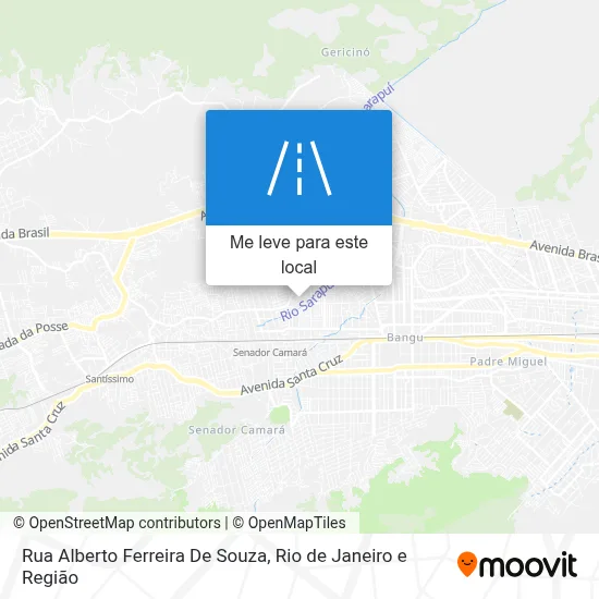 Rua Alberto Ferreira De Souza mapa