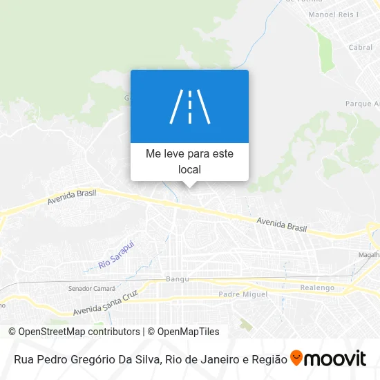 Rua Pedro Gregório Da Silva mapa