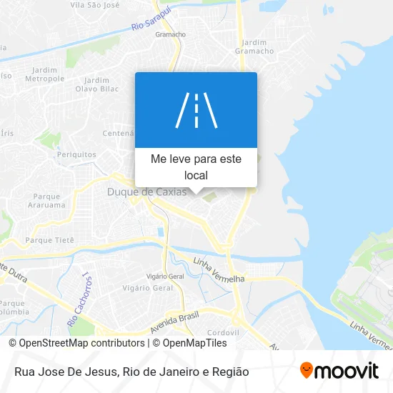 Rua Jose De Jesus mapa