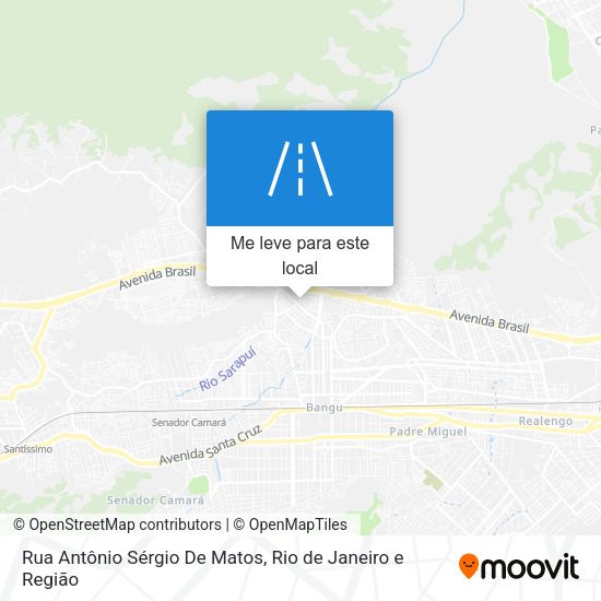 Rua Antônio Sérgio De Matos mapa