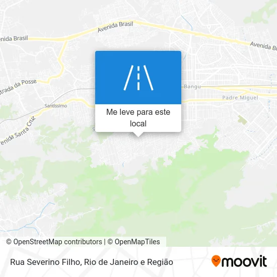 Rua Severino Filho mapa