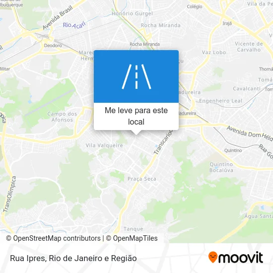 Rua Ipres mapa