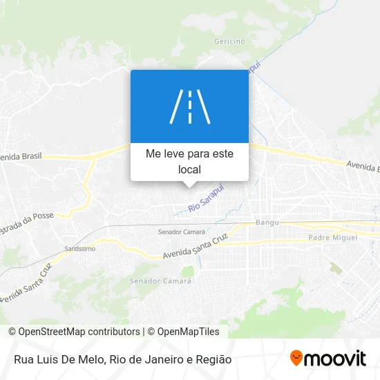 Rua Luis De Melo mapa
