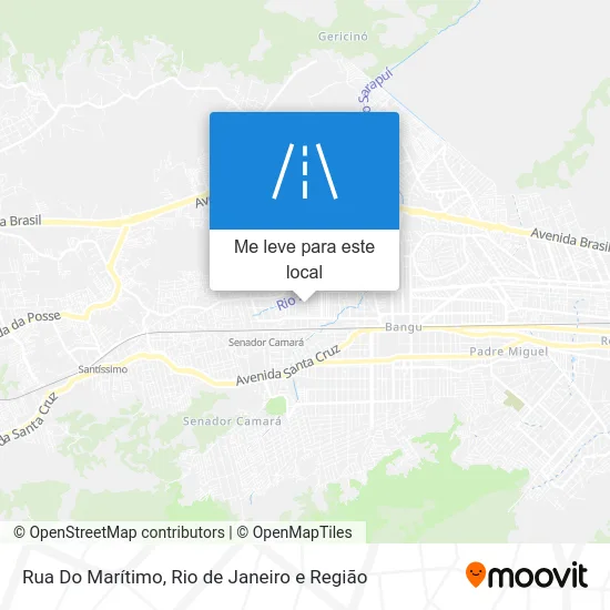 Rua Do Marítimo mapa