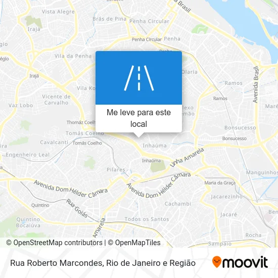Rua Roberto Marcondes mapa