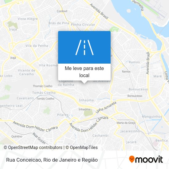 Rua Conceicao mapa