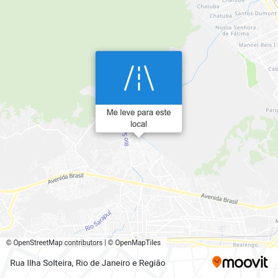 Rua Ilha Solteira mapa