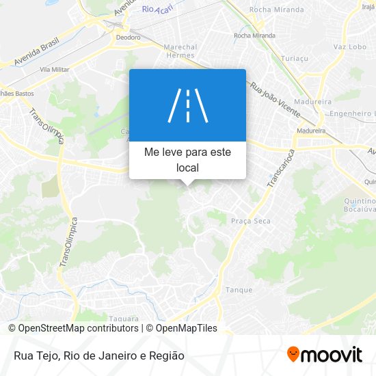 Rua Tejo mapa