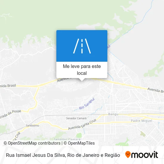 Rua Ismael Jesus Da Silva mapa