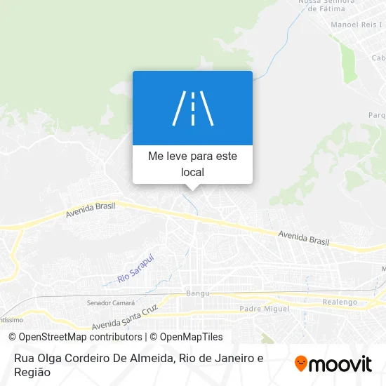Rua Olga Cordeiro De Almeida mapa