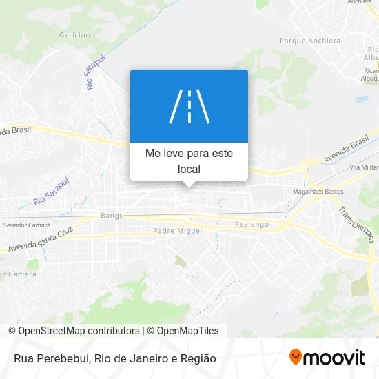 Rua Perebebui mapa
