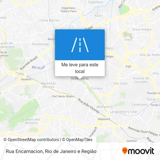 Rua Encarnacion mapa