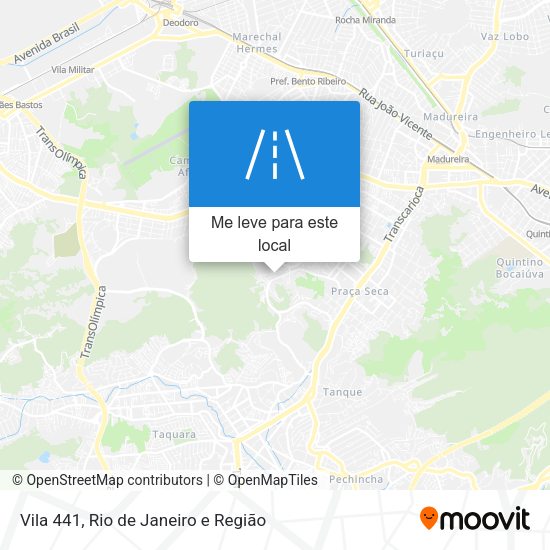Vila 441 mapa