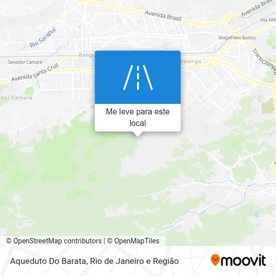 Aqueduto Do Barata mapa