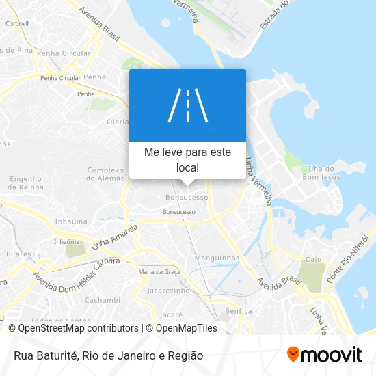Rua Baturité mapa
