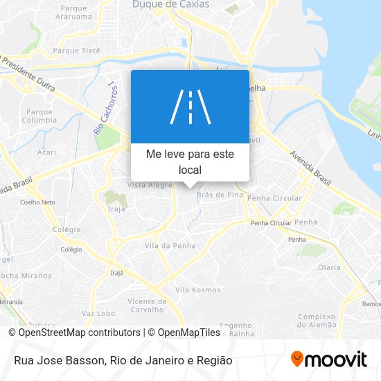 Rua Jose Basson mapa