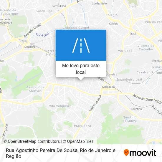 Rua Agostinho Pereira De Sousa mapa