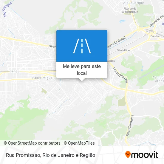 Rua Promissao mapa
