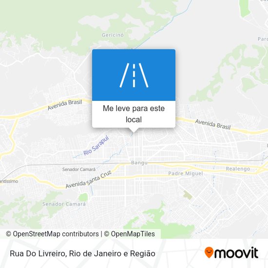 Rua Do Livreiro mapa