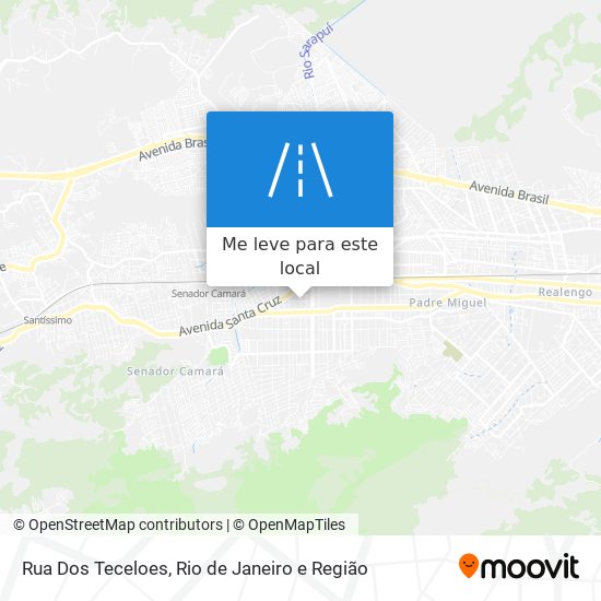 Rua Dos Teceloes mapa