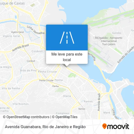 Avenida Guanabara mapa