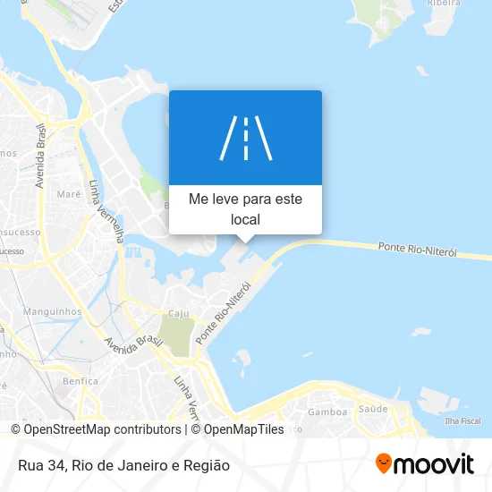 Rua 34 mapa