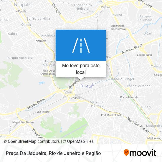 Praça Da Jaqueira mapa