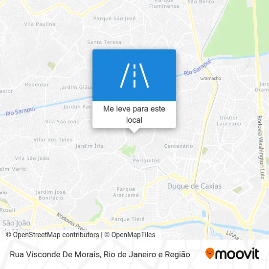 Rua Visconde De Morais mapa