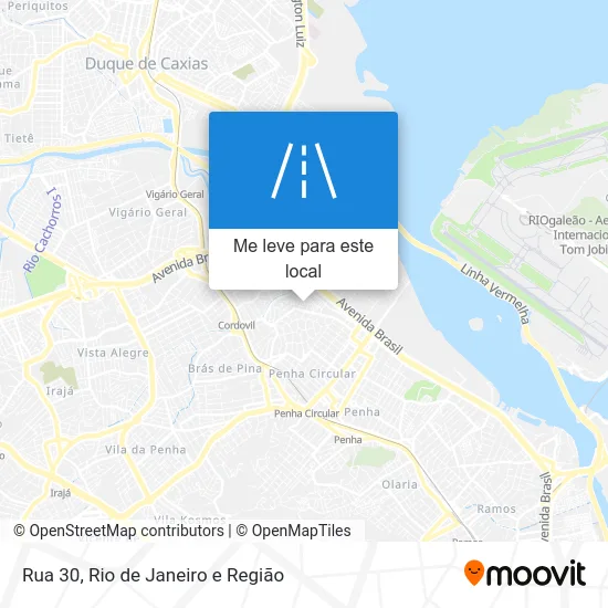 Rua 30 mapa