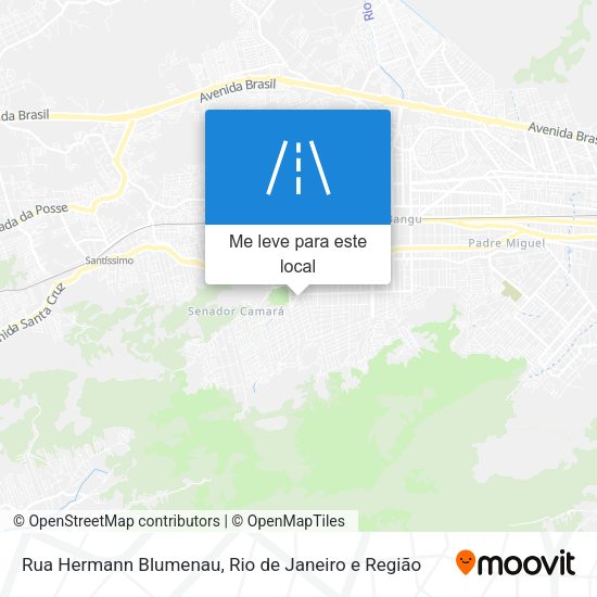 Rua Hermann Blumenau mapa